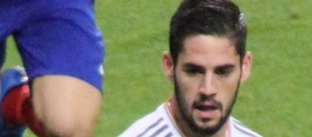 Isco Alarcón en un partido Isco Alarcón en un partido