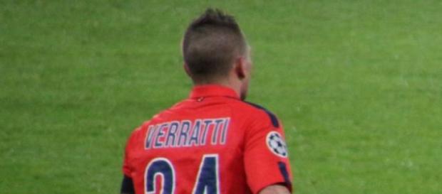 Marco Verratti en un partido. Marco Verratti en un partido.