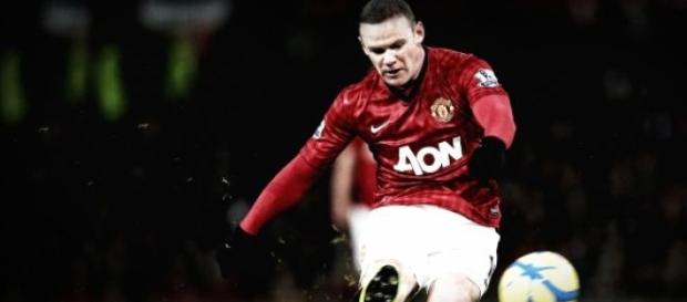 Rooney, le buteur de United. Rooney, le buteur de United.