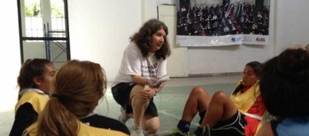Santino, referente femenina del fútbol y género Santino, referente femenina del fútbol y género
