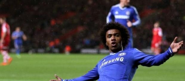 Willian veut tout gagner. Willian veut tout gagner.