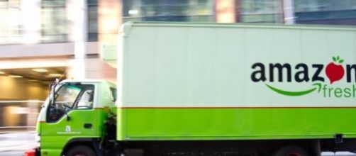 Camion per le consegne di Amazon