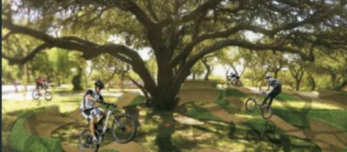 Fotomonataje del "Bike Park" en Córdoba