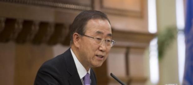 Ban Ki-moon, secretario general de la ONU Ban Ki-moon, secretario general de la ONU