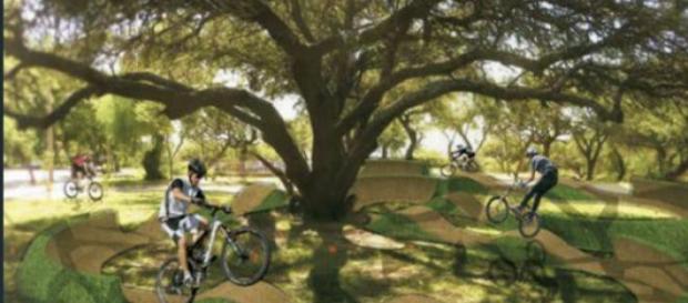 Fotomonataje del "Bike Park" en Córdoba Fotomonataje del "Bike Park" en Córdoba