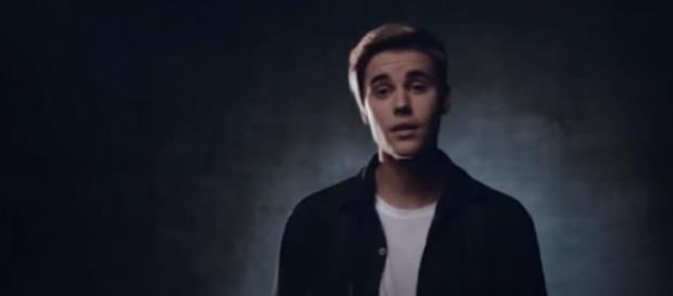 Justin Bieber no seu novo videoclipe. Justin Bieber no seu novo videoclipe.