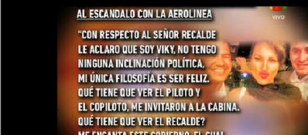 Las declaraciones de la modelo Las declaraciones de la modelo