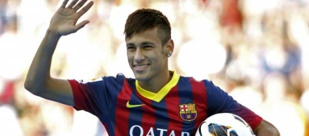 Neymar está muy a gusto en el Barsa Neymar está muy a gusto en el Barsa