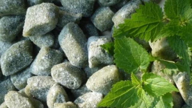 Gli gnocchi di spinaci in salsa di fontina.