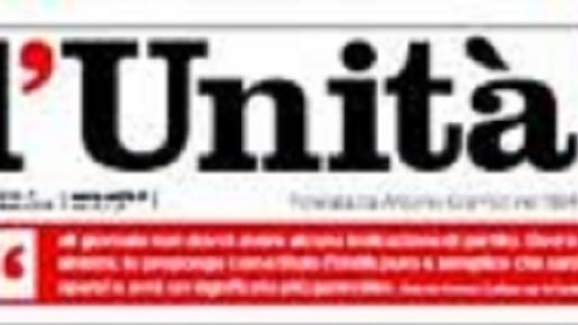 Logo del quotidiano l'Unit&agrave;.