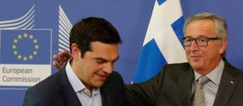 Alexis Tsipras e Jean-Calude Juncker