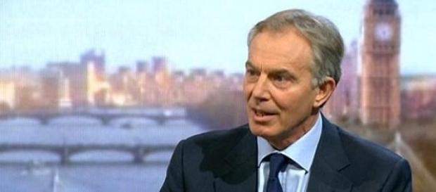 Blair, resigned as Peace Envoy to the Middle East. Blair, resigned as Peace Envoy to the Middle East.