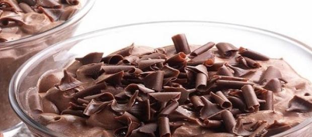 La mousse al cioccolato,ideale per un goloso pasto La mousse al cioccolato,ideale per un goloso pasto