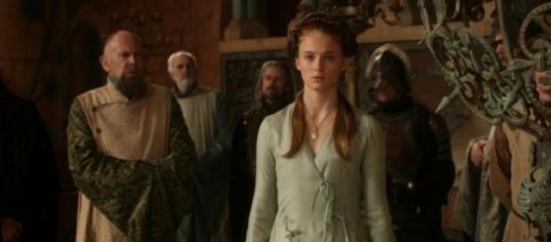 Sansa Stark tem sido vítima de muita violência Sansa Stark tem sido vítima de muita violência