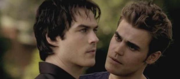TVD: Damon Salvatore e Stefan Salvatore TVD: Damon Salvatore e Stefan Salvatore