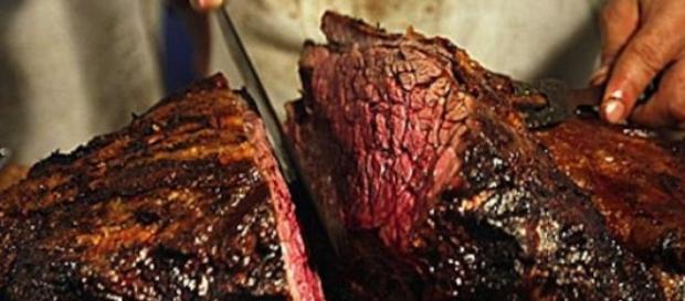 Un delicioso bistec, de dudosa procedencia Un delicioso bistec, de dudosa procedencia
