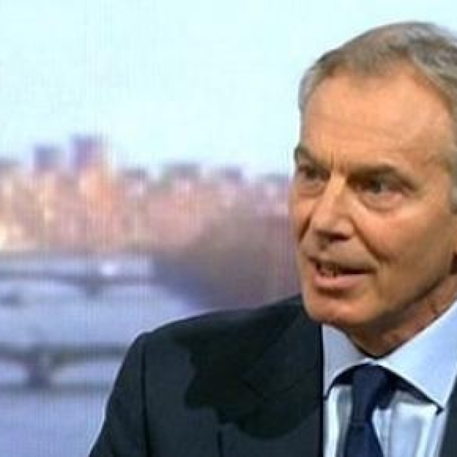 Blair, resigned as Peace Envoy to the Middle East.
