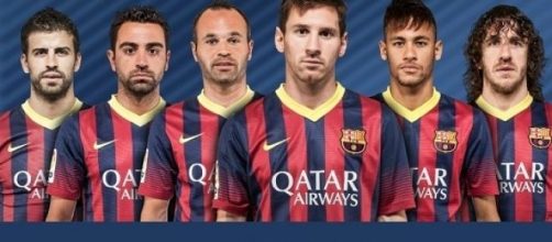 Il Barca vincitore della Champions 2014/2015