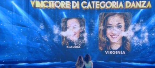 Virginia vincitrice danza (foto canale 5)