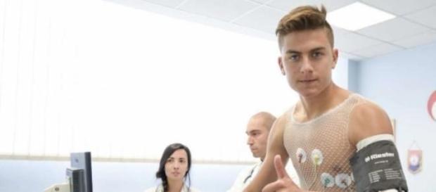 Dybala pasó la revisación médica en la Juventus Dybala pasó la revisación médica en la Juventus