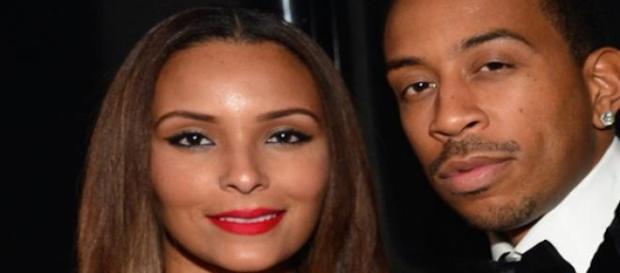 Ludacris et son femme Eudoxie. Ludacris et son femme Eudoxie.