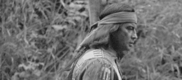 Baron Pierre Louis de Bris als Winnetou in Elspe Baron Pierre Louis de Bris als Winnetou in Elspe
