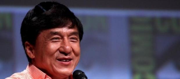 Jackie Chan na Comic Con San Diego em 2012. Jackie Chan na Comic Con San Diego em 2012.