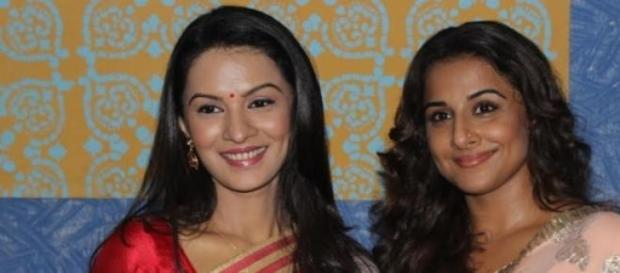 Vidya Balan promotes her movie through TV shows. Vidya Balan promotes her movie through TV shows.