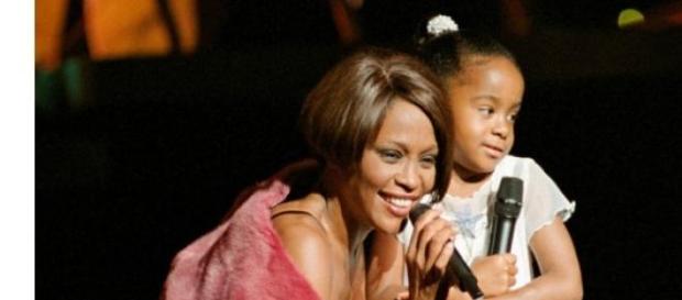 Whitney Houston i córka Bobbi Kristina Whitney Houston i córka Bobbi Kristina