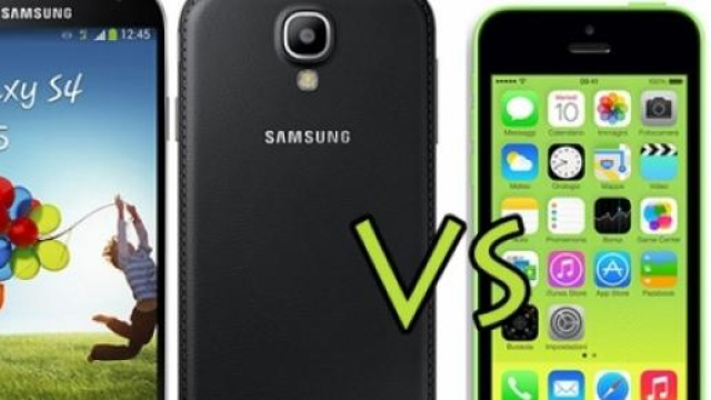Samsung Galaxy S4 vs Apple iPhone 5C