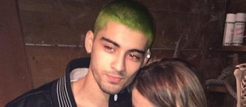 Zayn Malik si è tinto i capelli di verde