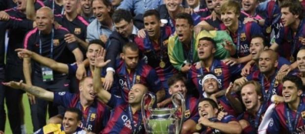 Barcelona campeón de la Champions League 2015 Barcelona campeón de la Champions League 2015