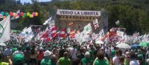 Manifestazione della Lega Nord
