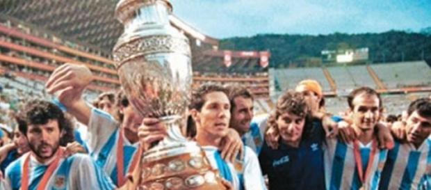Argentina campeón de la Copa América de 1993 Argentina campeón de la Copa América de 1993