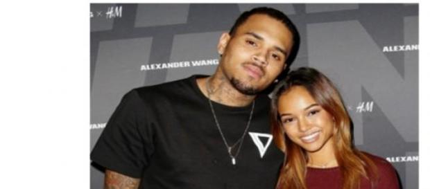 Karrueche Tran i Chris Brown Karrueche Tran i Chris Brown