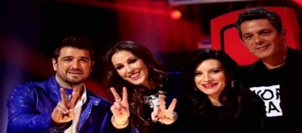 Los 'coaches' de la 3ª Edición de La Voz Los 'coaches' de la 3ª Edición de La Voz
