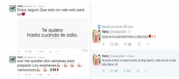 Pantallazo de los tweet que pueden verse en redes Pantallazo de los tweet que pueden verse en redes