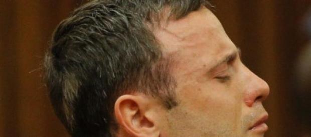 Pistorius cuando le dictaron sentencia Pistorius cuando le dictaron sentencia
