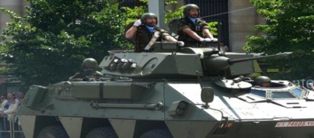 Vehículo militar del Ejército español. Vehículo militar del Ejército español.