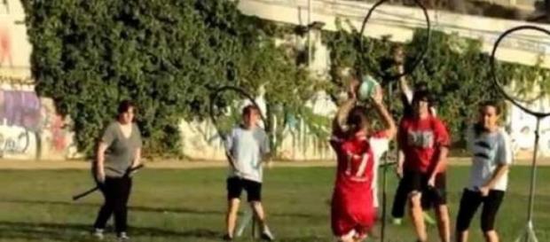 Jugadores de Quidditch en Tarragona Jugadores de Quidditch en Tarragona