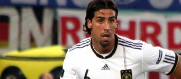 Khedira con la selección alemana. Khedira con la selección alemana.