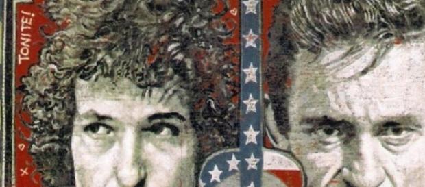 Rock meets country: Bob Dylan and Johnny Cash Rock meets country: Bob Dylan and Johnny Cash