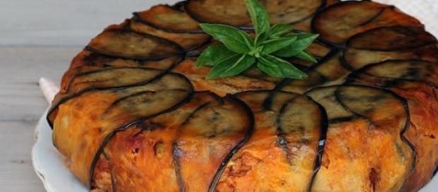 Timballo di Melanzane e maccheroni Timballo di Melanzane e maccheroni