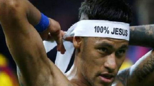 Neymar un Athlète du Christ