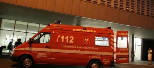 Bombeiros de Barcelinhos socorreram as vítimas. Bombeiros de Barcelinhos socorreram as vítimas.