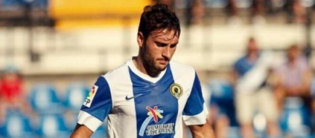 Eldin, jugador de la Unión Deportiva Almería Eldin, jugador de la Unión Deportiva Almería