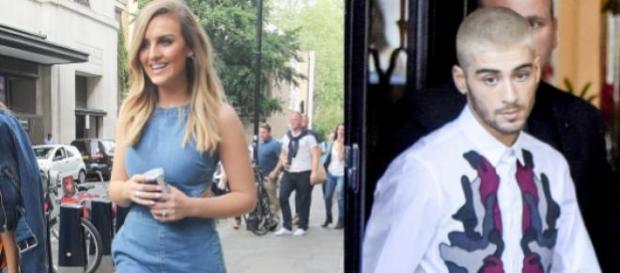Perrie Edwards com o namorado Zayn Malik Perrie Edwards com o namorado Zayn Malik
