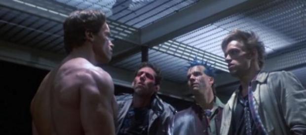 Terminator de 1984, recreado en el film de 2015 Terminator de 1984, recreado en el film de 2015
