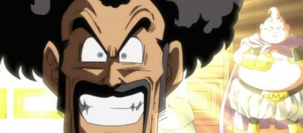 Mr Satan y Buu en el primer capitulo Mr Satan y Buu en el primer capitulo