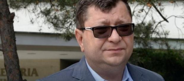 Zbigniew Stonoga w swoim żywiole. Zbigniew Stonoga w swoim żywiole.